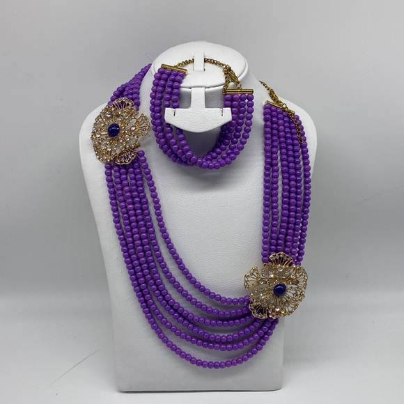 African Beads Nigerian Wedding‎ Fashion Jewelry NEW